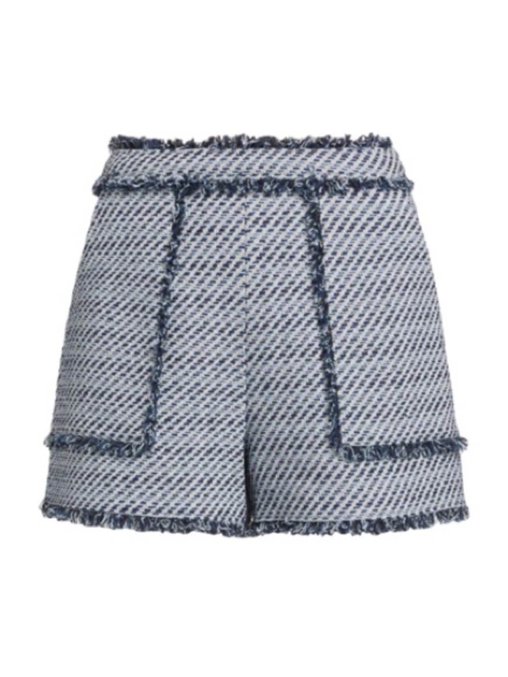 Cinq a sept ALLEN NOEMIE BOUCLE SHORTS IN NAVY MULTI size 8